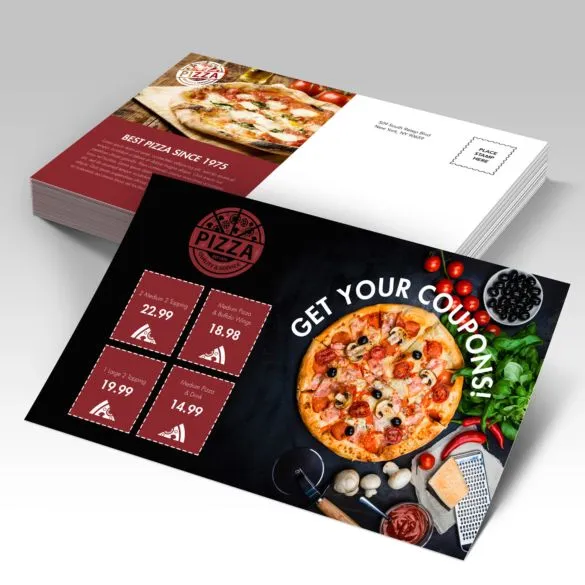 No coating postcards